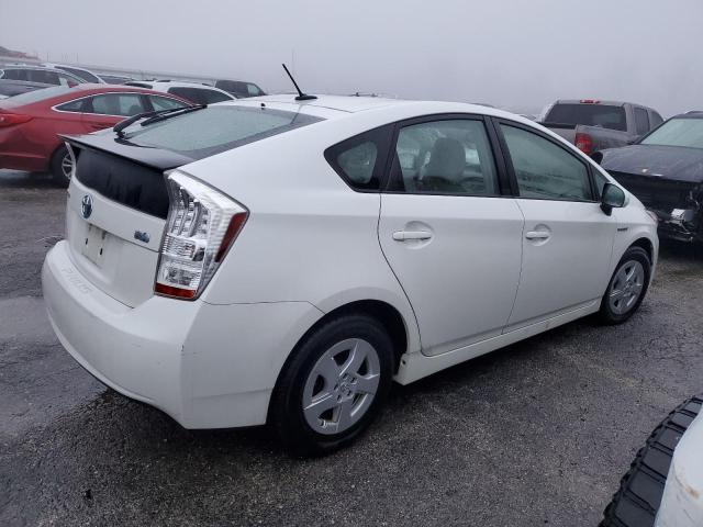 JTDKN3DU6A0013586 - 2010 TOYOTA PRIUS WHITE photo 3