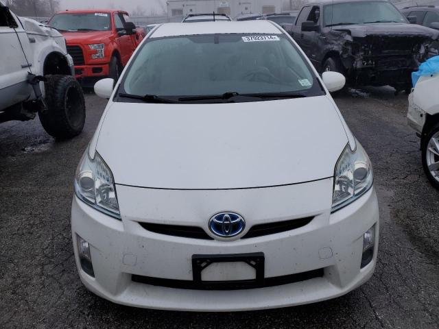 JTDKN3DU6A0013586 - 2010 TOYOTA PRIUS WHITE photo 5