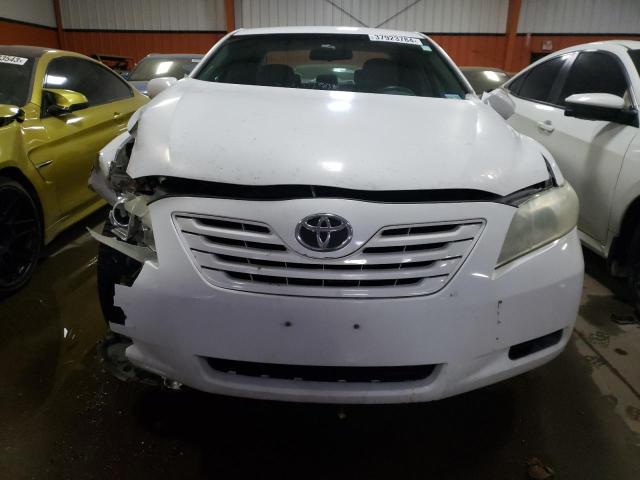 4T1BE46K49U818861 - 2009 TOYOTA CAMRY BASE WHITE photo 5