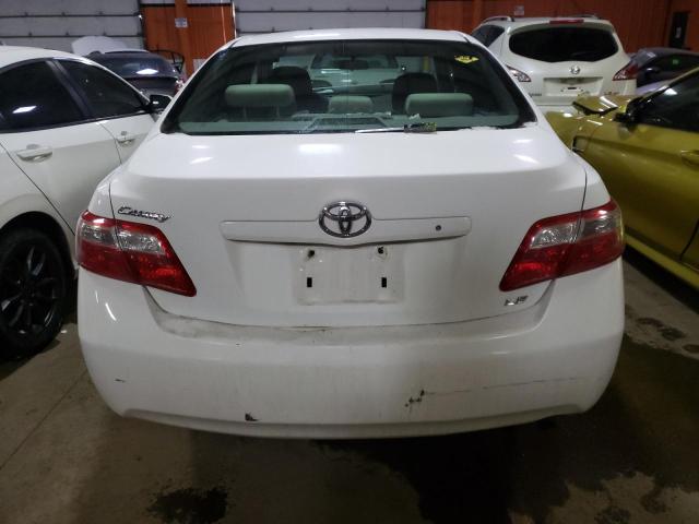 4T1BE46K49U818861 - 2009 TOYOTA CAMRY BASE WHITE photo 6