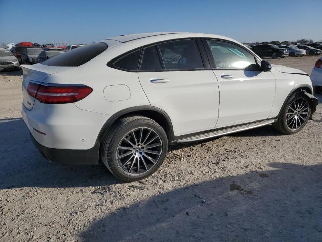 WDC0J4KB0KF497774 - 2019 MERCEDES-BENZ GLC COUPE 300 4MATIC WHITE photo 3