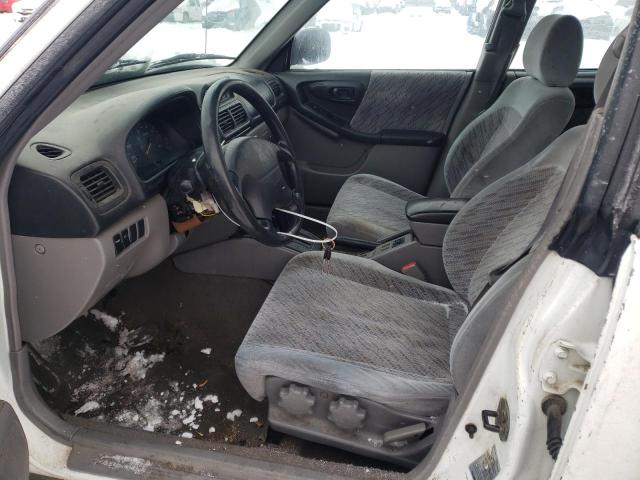JF1SF6554WH770720 - 1998 SUBARU FORESTER S WHITE photo 7