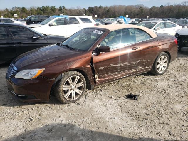 1C3BCBEG4DN504503 - 2013 CHRYSLER 200 TOURING BURGUNDY photo 1