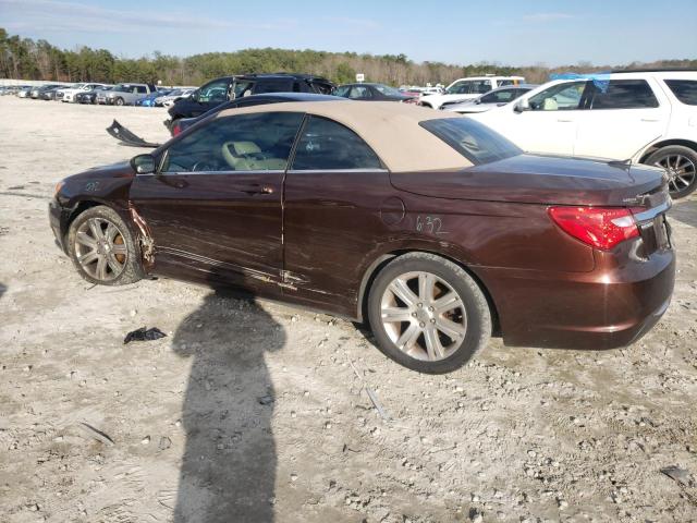 1C3BCBEG4DN504503 - 2013 CHRYSLER 200 TOURING BURGUNDY photo 2