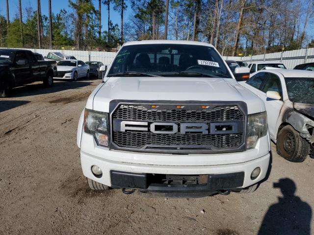 1FTFW1ET1CKE02331 - 2012 FORD F150 SUPERCREW WHITE photo 5