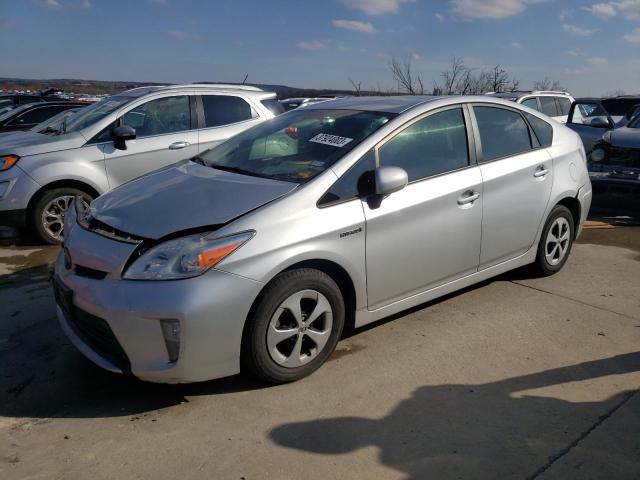 JTDKN3DU5F0462667 - 2015 TOYOTA PRIUS SILVER photo 1