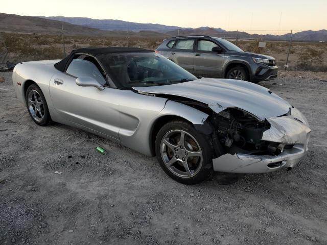 1G1YY32G225107945 - 2002 CHEVROLET CORVETTE SILVER photo 4