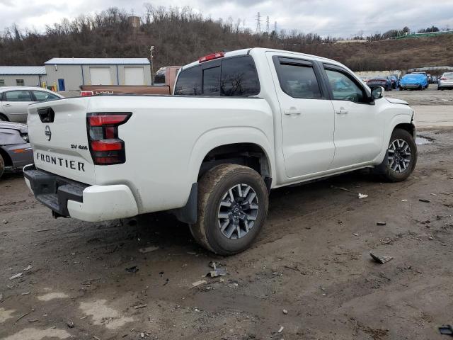 1N6ED1EK3NN622965 - 2022 NISSAN FRONTIER S WHITE photo 3