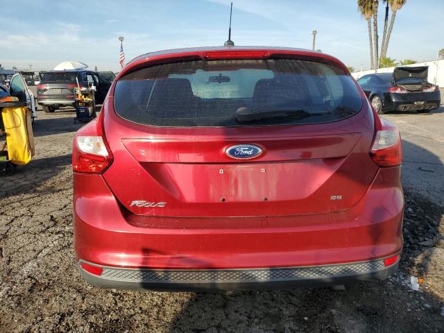 1FADP3K22EL307162 - 2014 FORD FOCUS SE RED photo 6