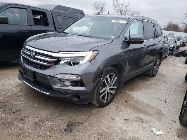 5FNYF6H94GB075190 - 2016 HONDA PILOT TOURING GRAY photo 1