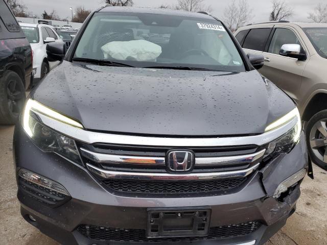 5FNYF6H94GB075190 - 2016 HONDA PILOT TOURING GRAY photo 5