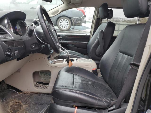 2C4RC1CG1DR663005 - 2013 CHRYSLER TOWN & COU TOURING L BLACK photo 7