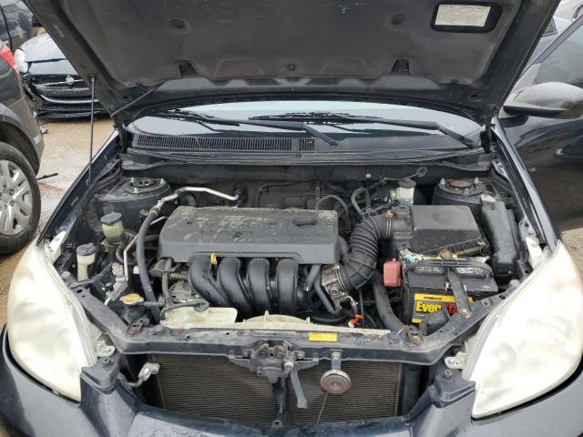 2T1KR32EX8C704586 - 2008 TOYOTA COROLLA MA XR BLACK photo 11