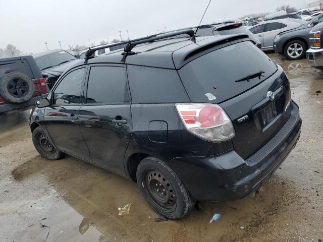 2T1KR32EX8C704586 - 2008 TOYOTA COROLLA MA XR BLACK photo 2