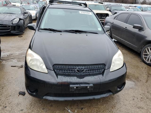 2T1KR32EX8C704586 - 2008 TOYOTA COROLLA MA XR BLACK photo 5