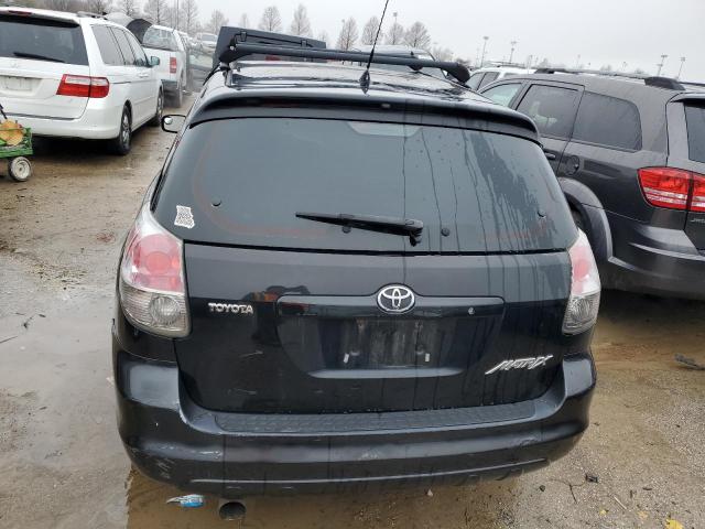2T1KR32EX8C704586 - 2008 TOYOTA COROLLA MA XR BLACK photo 6