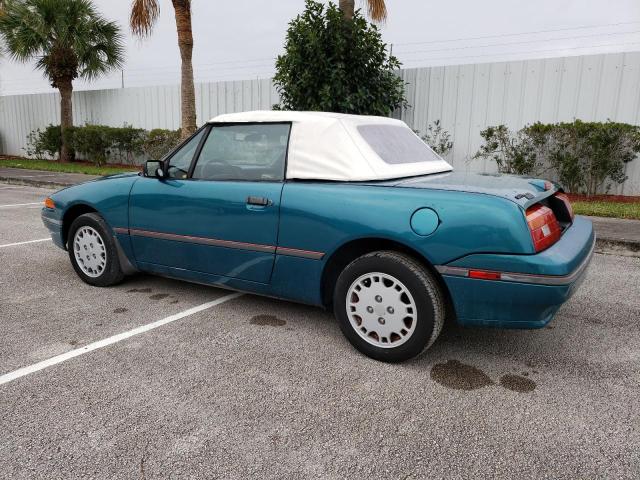 6MPCT01Z3P8644159 - 1993 MERCURY CAPRI TURQUOISE photo 2