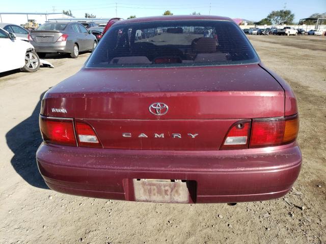 JT2BG12K2T0355032 - 1996 TOYOTA CAMREY DX RED photo 6