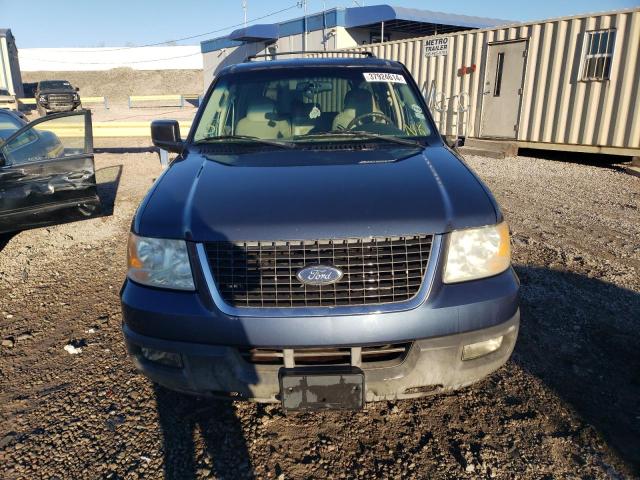 1FMPU15L54LB46857 - 2004 FORD EXPEDITION XLT BLUE photo 5