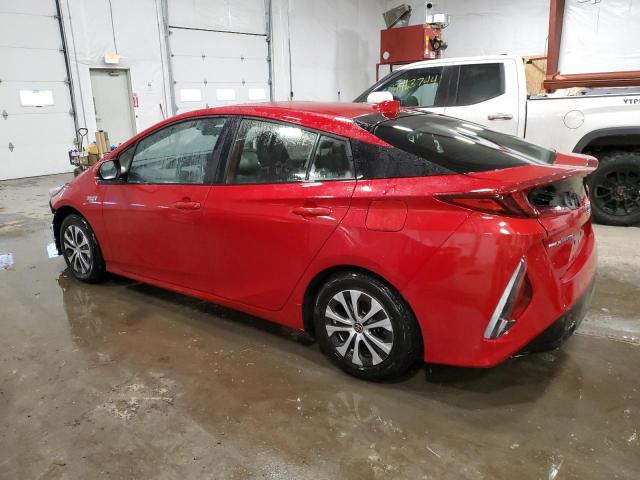 JTDKAMFP8N3217397 - 2022 TOYOTA PRIUS PRIM LE RED photo 2