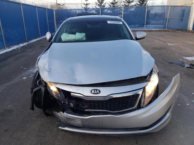 KNAGN4A76B5140978 - 2011 KIA OPTIMA EX SILVER photo 5