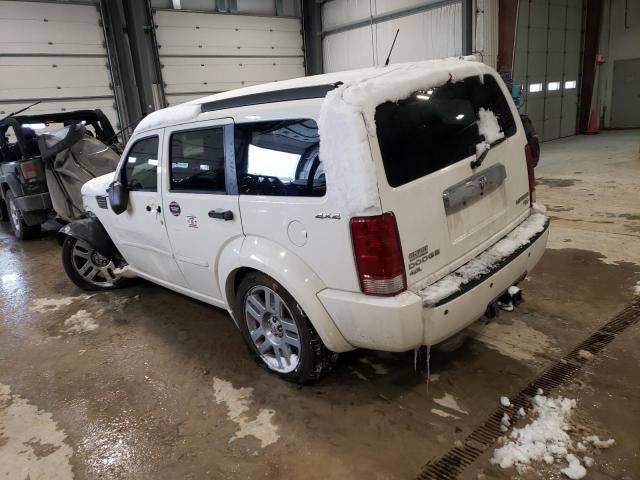 1D8GU58X79W527059 - 2009 DODGE NITRO R/T WHITE photo 2