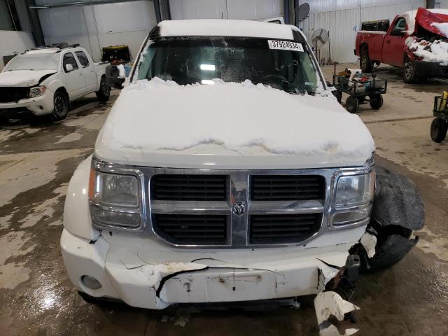 1D8GU58X79W527059 - 2009 DODGE NITRO R/T WHITE photo 5