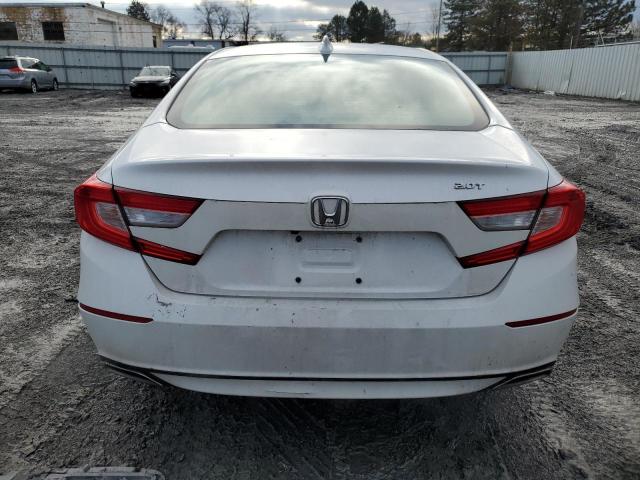 1HGCV2F5XJA020346 - 2018 HONDA ACCORD EXL WHITE photo 6