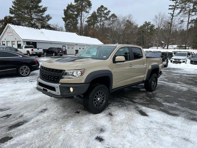 1GCPTEE19M1180020 - 2021 CHEVROLET COLORADO ZR2 TAN photo 1