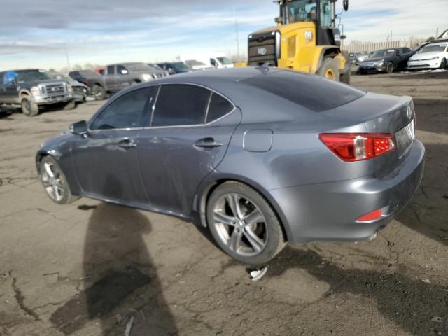 JTHBF5C21C5165885 - 2012 LEXUS IS 250 GRAY photo 2