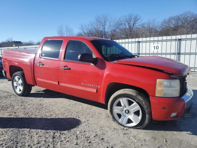 2GCEC13J671534237 - 2007 CHEVROLET SILVERADO C1500 CREW CAB RED photo 4