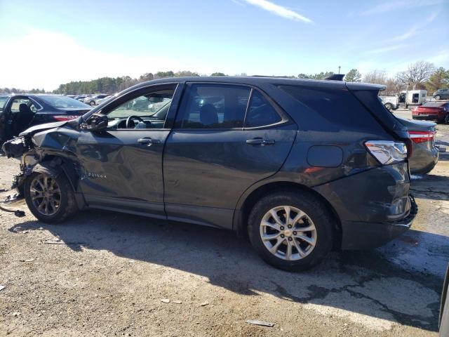 2GNAXREV4J6178440 - 2018 CHEVROLET EQUINOX LS GRAY photo 2