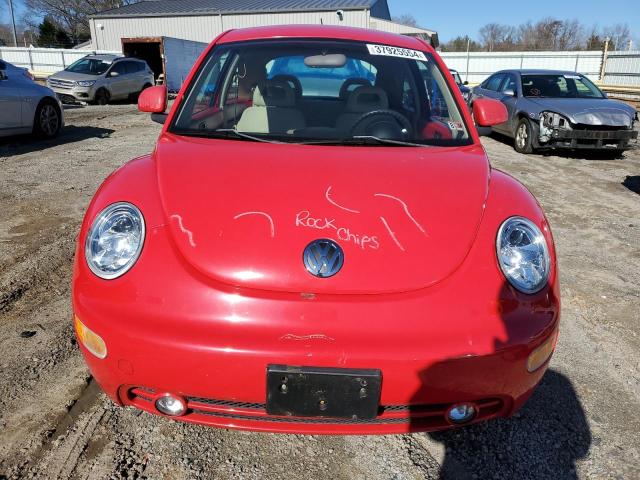 3VWBB61C3WM007476 - 1998 VOLKSWAGEN NEW BEETLE RED photo 5