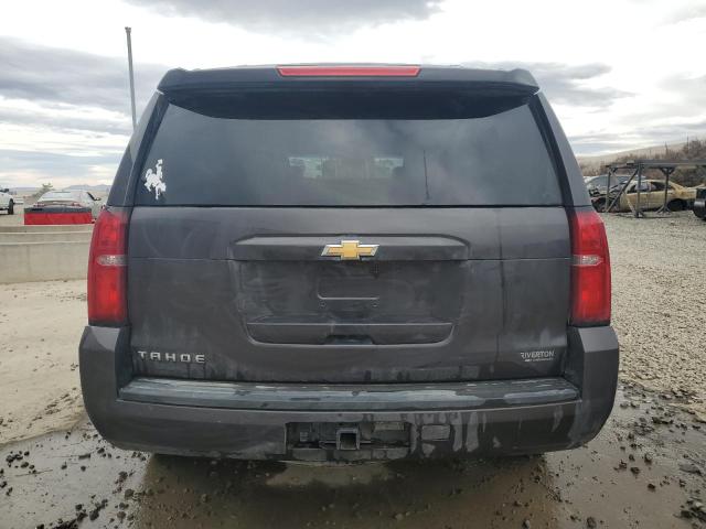 1GNSKBKC9HR247926 - 2017 CHEVROLET TAHOE K1500 LT CHARCOAL photo 6