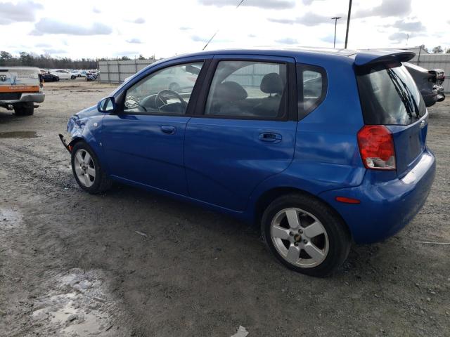 KL1TD666X8B015046 - 2008 CHEVROLET AVEO BASE ლურჯი ფოტო 2