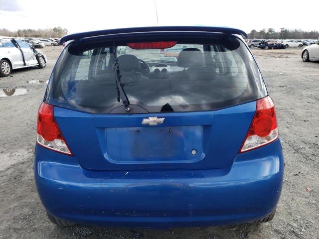 KL1TD666X8B015046 - 2008 CHEVROLET AVEO BASE ლურჯი ფოტო 6