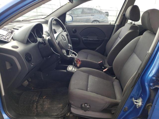 KL1TD666X8B015046 - 2008 CHEVROLET AVEO BASE ლურჯი ფოტო 7