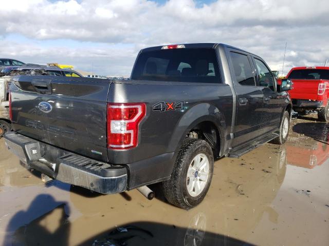 1FTEW1EP2JKE49637 - 2018 FORD F150 SUPER GRAY photo 3