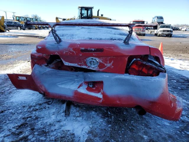 1ZVHT80N265249252 - 2006 FORD MUSTANG RED photo 6