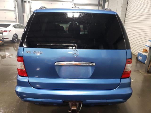 4JGAB75E22A316892 - 2002 MERCEDES-BENZ ML 500 BLUE photo 6