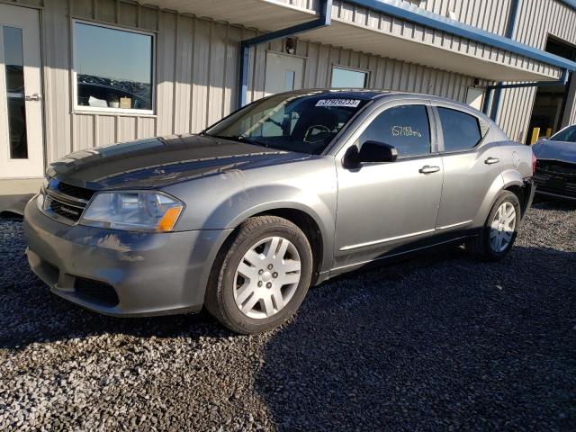 1B3BD4FBXBN572570 - 2011 DODGE AVENGER EXPRESS GRAY photo 1