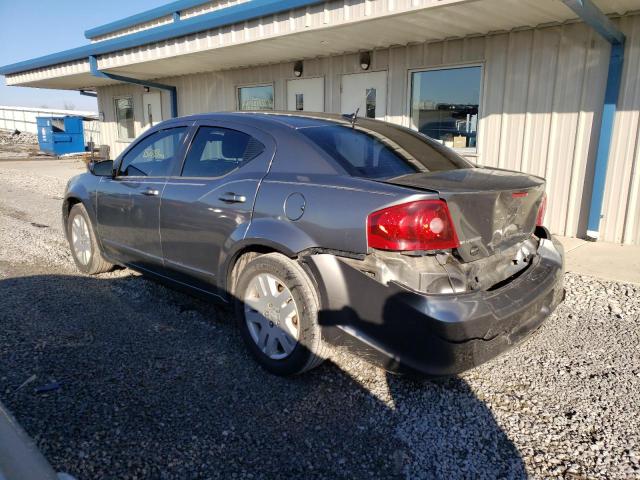 1B3BD4FBXBN572570 - 2011 DODGE AVENGER EXPRESS GRAY photo 2