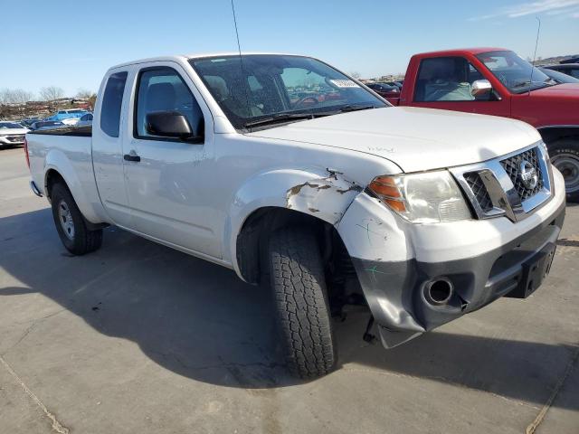 1N6BD0CT7CC456208 - 2012 NISSAN FRONTIER S WHITE photo 4