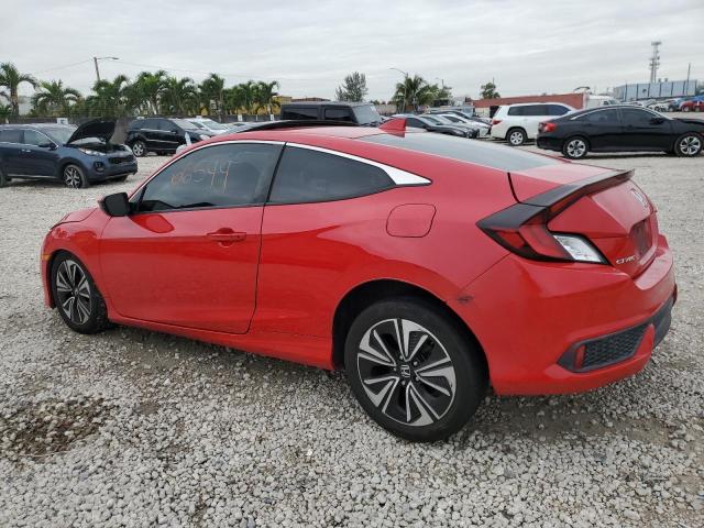 2HGFC3B34HH359435 - 2017 HONDA CIVIC EX RED photo 2