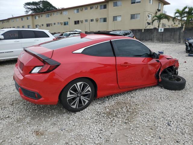 2HGFC3B34HH359435 - 2017 HONDA CIVIC EX RED photo 3