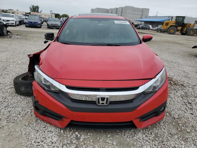 2HGFC3B34HH359435 - 2017 HONDA CIVIC EX RED photo 5