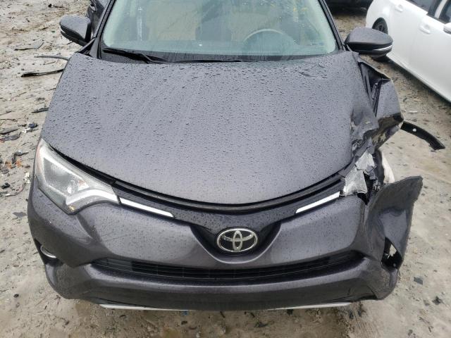 JTMWFREV9JJ743463 - 2018 TOYOTA RAV4 ADVENTURE GRAY photo 11