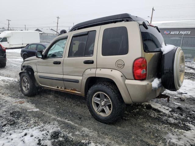 1J4GL38K74W249549 - 2004 JEEP LIBERTY RENEGADE BROWN photo 2