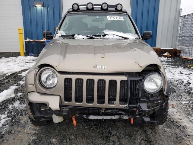 1J4GL38K74W249549 - 2004 JEEP LIBERTY RENEGADE BROWN photo 5