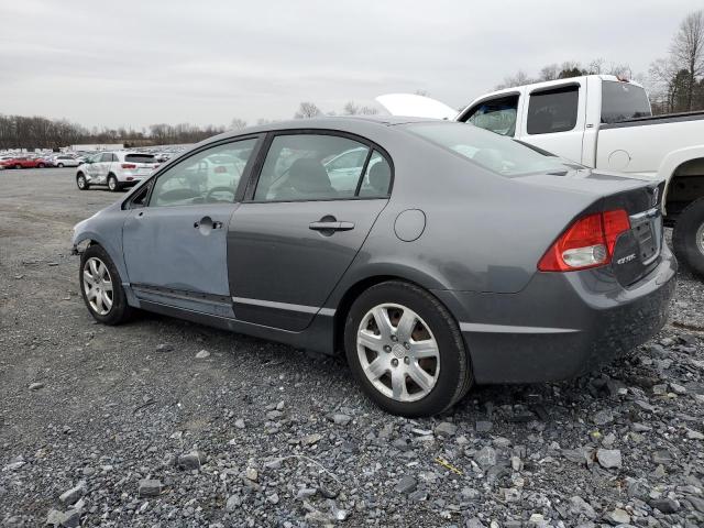 19XFA1F5XBE049149 - 2011 HONDA CIVIC LX GRAY photo 2